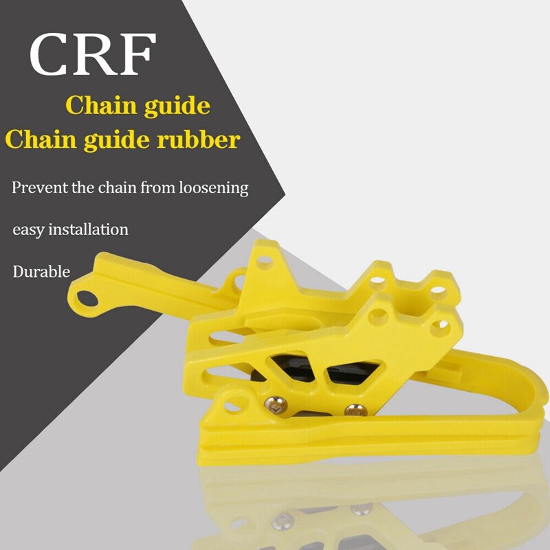 Motorcycle Chain Slider Guide Protector + Chain Guide Guard ABS Plastics for Suzuki DR-Z400 DR-Z400E DR-Z400S 2000