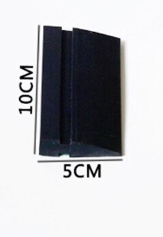 TPU PPF Application Squeegee Rubber Black Smoothie Turbo Squeegee For Clear Bra Protection Film Installment MO-709: 10CM Black