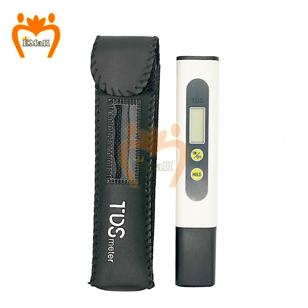 TDS Meter +Bag Water Tester Automatic Calibration Tester 0-990 Ppm Ideal Water Test Pen Drinking Aquariums Swimming Pool