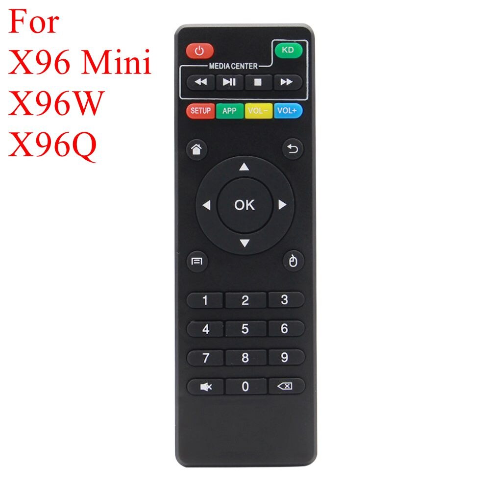 Uniwersalny pilot zdalnego sterowania do X96 X96mini X96W Android TV Box Kontroler IR do dekodera X96Q z funkcją KD