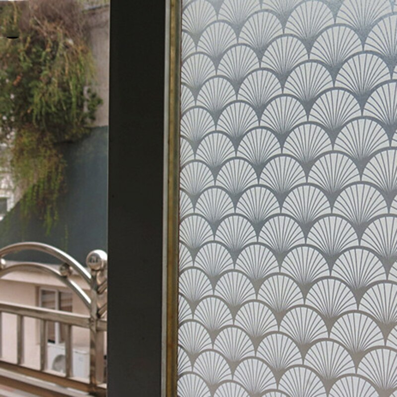 Finestra 200X60CM privacy Camera porta del bagno casa bicchiere film etichetta PVC satinato