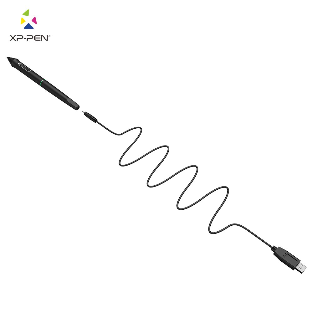 XP-Pen P55C instead PN02 Power Stylus 2048-level Pressure Sensitivity Grip Pen for Artist 16/22/22E Graphic Monitor