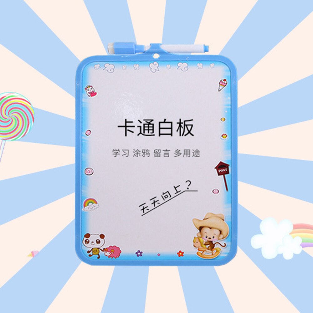 GENERISE Mini Whiteboards Set - 5 Stuks A4 Magnetische Wisborden Met Stift En Gum - 30x22 Cm