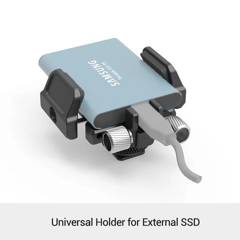 Smallrig Camera Rig Mount Voor Samsung T5 Ssd Voor Blackmagic Pocket Cinema Camera 4K / 6K Smallrig kooi 2245: Universal Holder