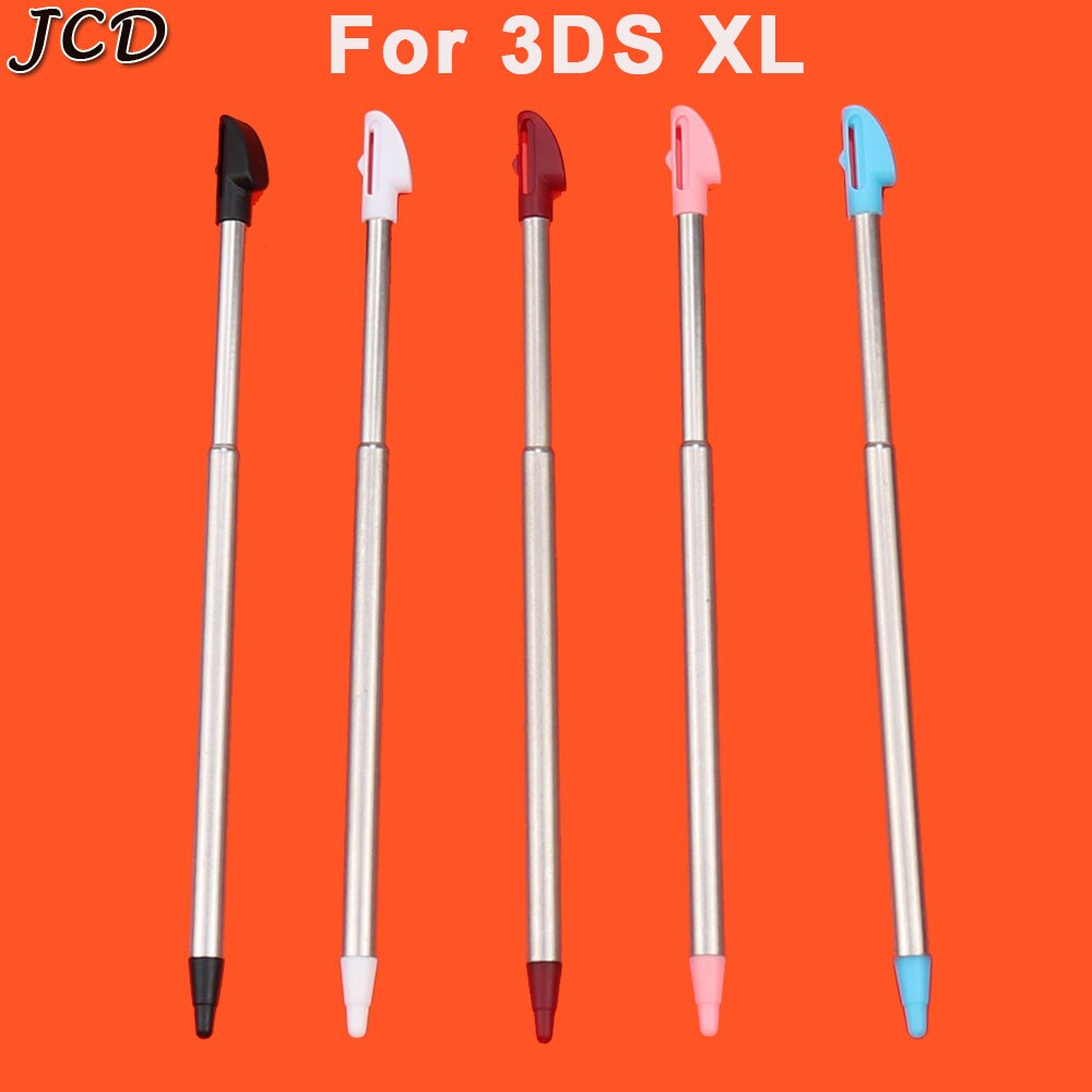 JCD Krótki Regulowany Rysik do Nintendo 3DS XL LL - Teleskopowy Długopis do NDSi NDSL
