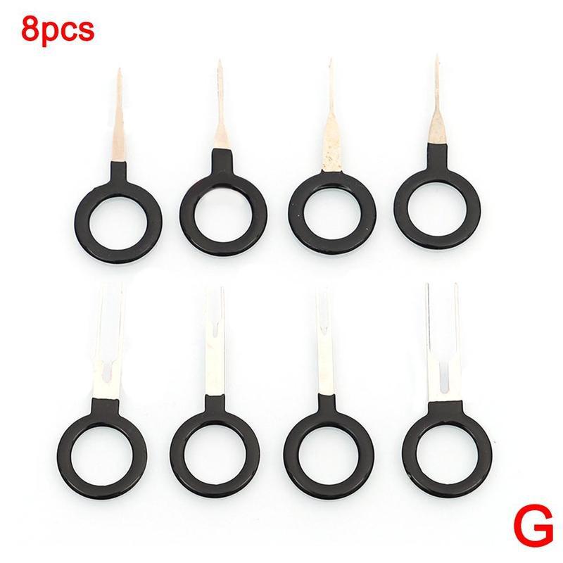 8/11/18/21/29/36/38 stücke Terminal Auswerfer Kit Werkzeuge Pin Auswerfer Kit Set draht Stecker Extractor Automotive Terminal Auswerfer Kit: 7