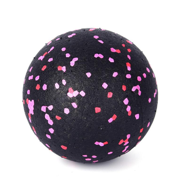 Muskel Entspannung Menstruations Ball Tragbare Yoga Reflexzonenmassage Ball Epp Faszie Tranning Ball 8cm Fitness Sport Meridian Handball: Rosa