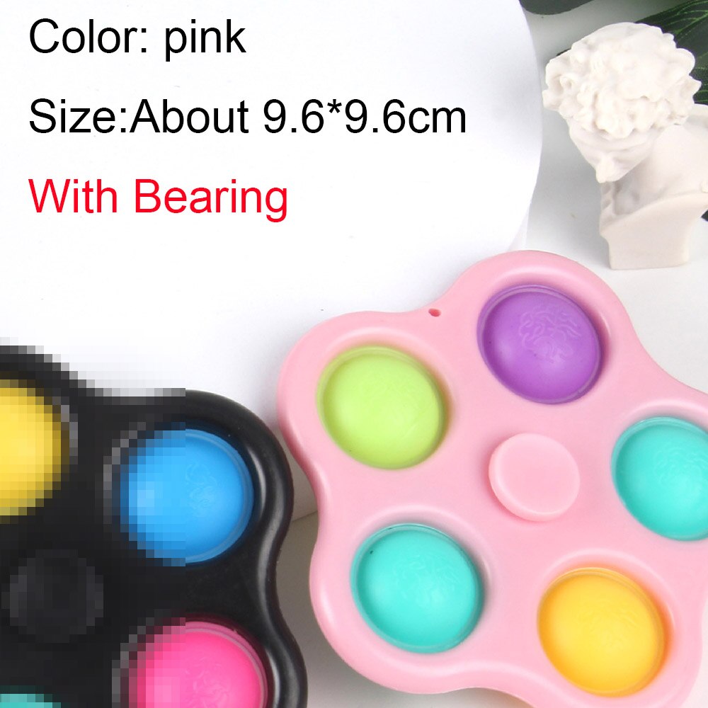 Early Educational Autism Special Need Simple Dimple Fidget Toys Pack Fit Brain Toy Stress Anti Stress Fidget Hand Spinner: 06