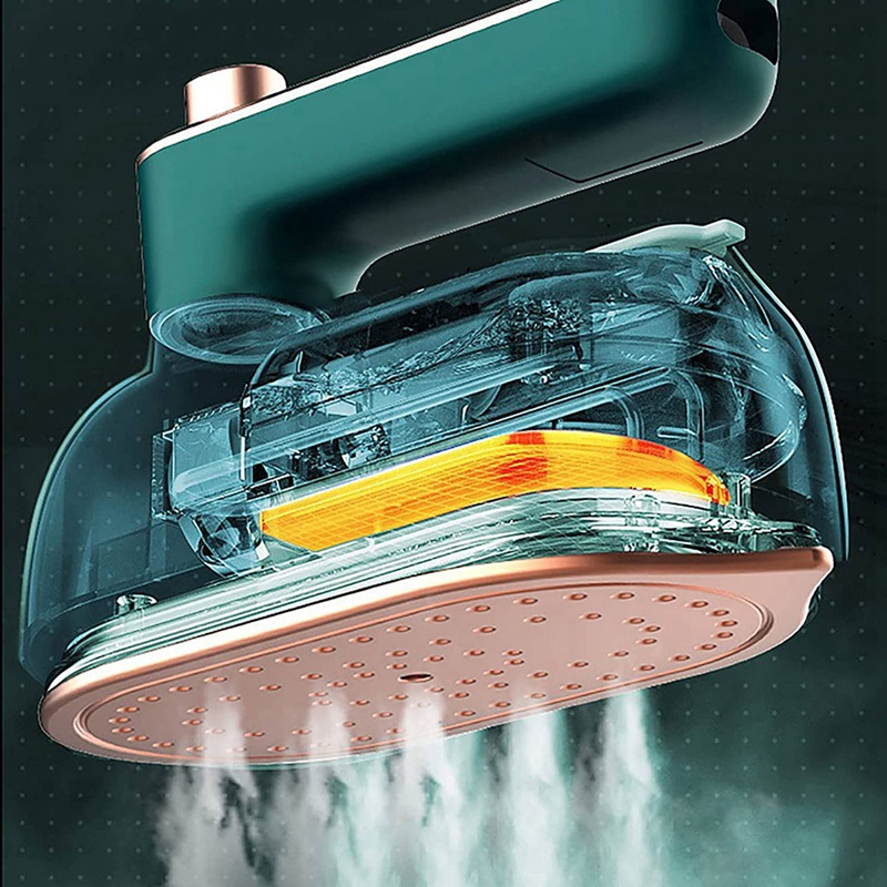 Travel Steamer Iron For Clothes Portable Folding Handheld Garment Fabric Steamer,Suitable For Travel Home EU Plug