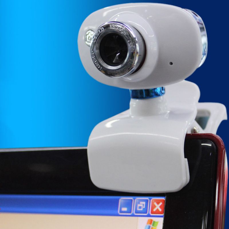 Mini Clip-on USB Computer Camera with Microphone Laptop Webcam Video Zoom Home Photography Camera Lens Accessories