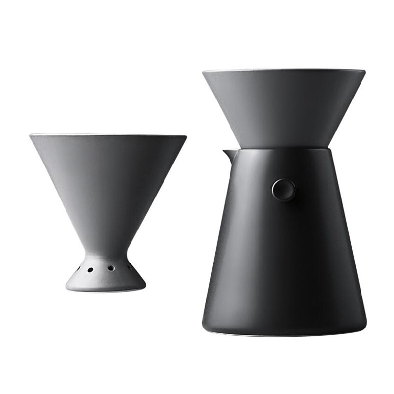 V60 Drip Keramische Koffiefilter Cup Sharing Pot Handgemaakte Koffie Pot Set Huishoudelijke Koffie Maken Apparaat Koffie Gereedschap