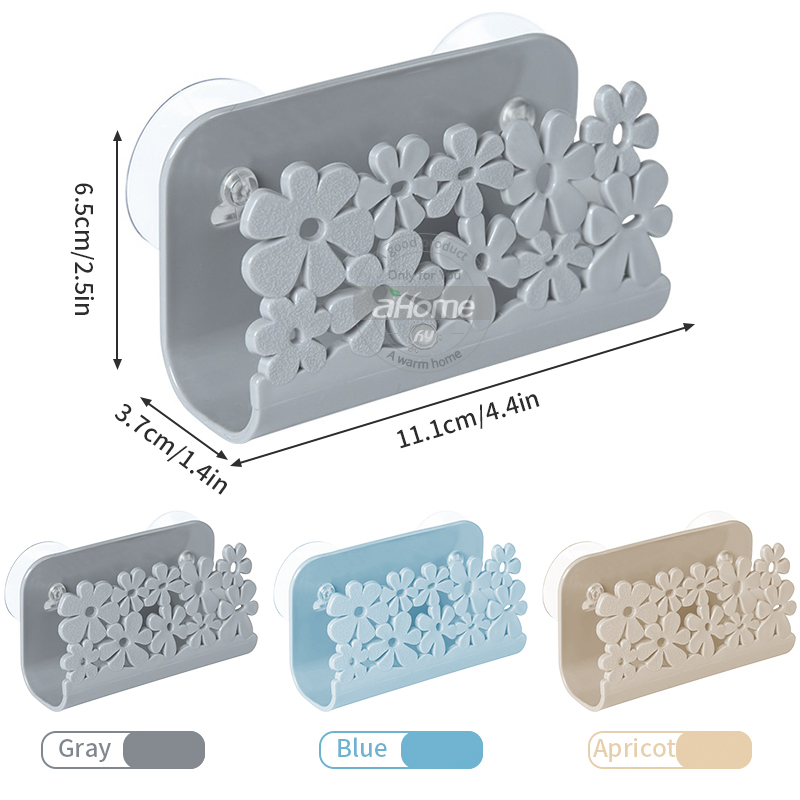 Estante de secado para cocina y baño, portaesponjas con ventosa, soporte para fregadero, fregadero, almacenamiento de jabón