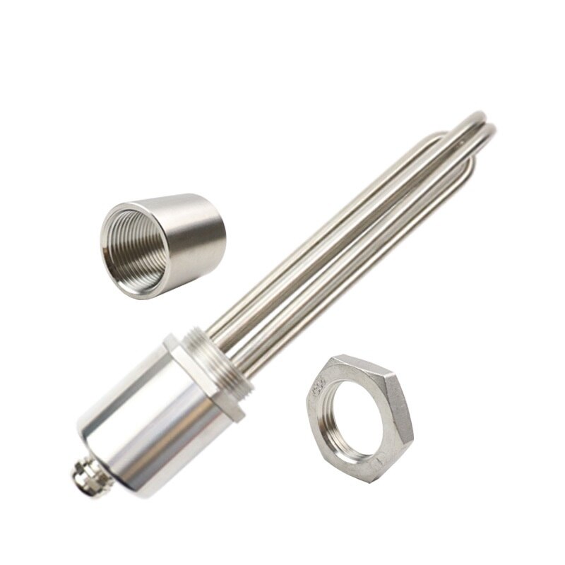DN40 47mm Thread All SUS304 Stainless Steel Electric Tank Boiler Heater Immersion Water Heating Element 3kw/4.5kw/6kw/9kw/12kw