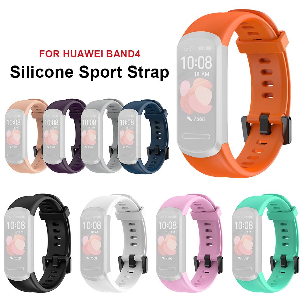 Siliconen Polsband Voor Huawei Band 4 Sport Strap Armband Smart Horloge Band Polsband Voor Huawei Band4 Smart Accessoires