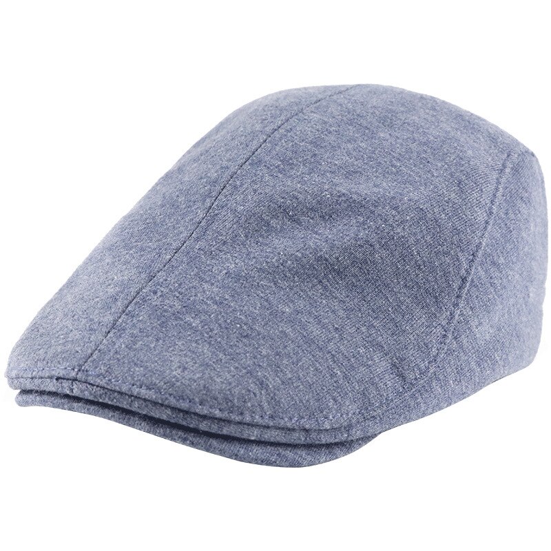 Herfst- en winterpet met klep, effen kleur, mannelijk en vrouwelijk, casual hoed, retro britse schildersbaret, verstelbare vizieren 15113