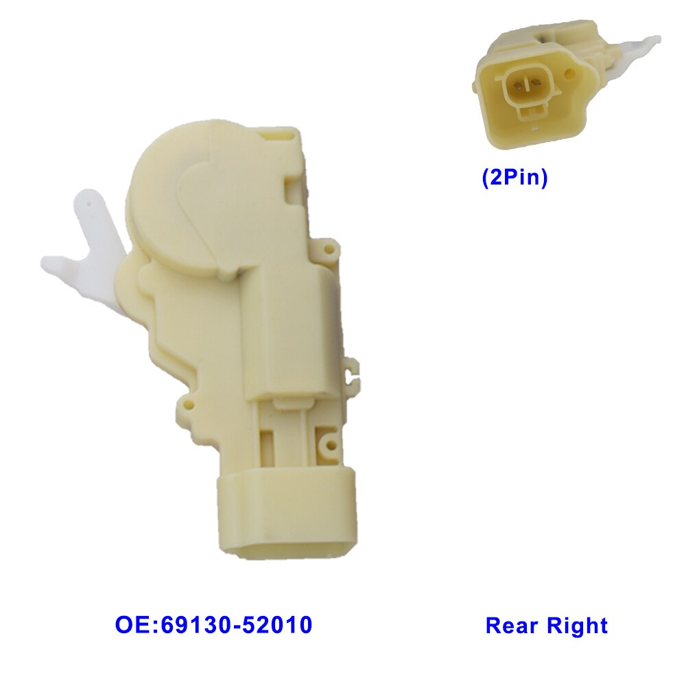 Deurslot Mechanisme Voor Toyota Echo Yaris - Achter Rechts / Links