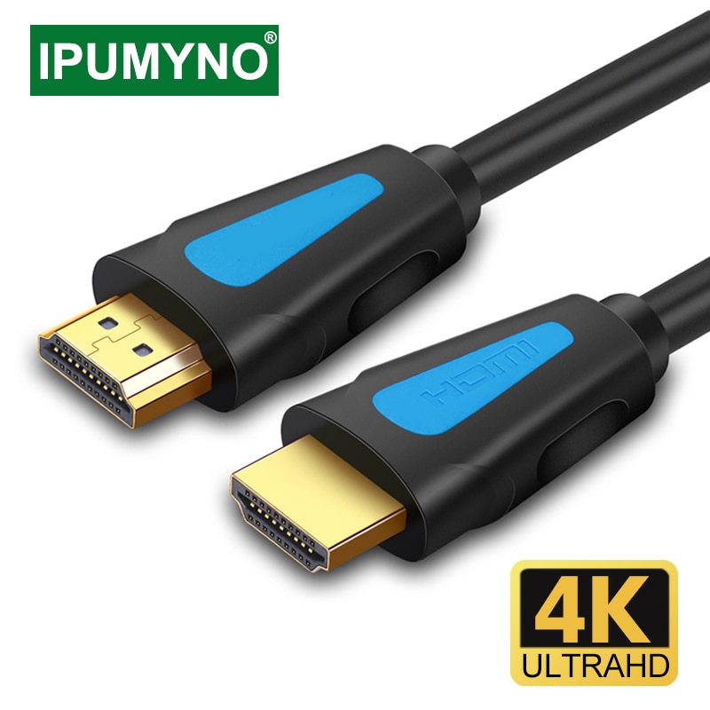Hdmi kabel 4k 1080p hdmi til hdmi 2.0 1.4 aux kabel til  ps4 apple tv pc splitter switch box extender projektor monitor 60hz video