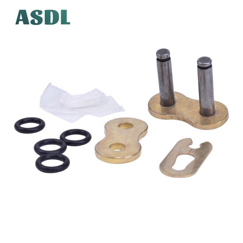 525 525ho 525hx o-ring x-ring motocicleta clipe de corrente rebite junção conector fivela link