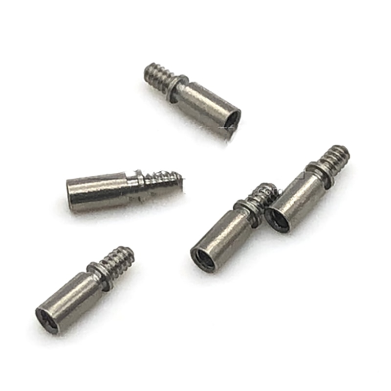 10 stk 0.9mm til 0.9mm ur-viklingsstamme krone-kontakt adapter veksler til ur reparasjon verktøy deler erstatning