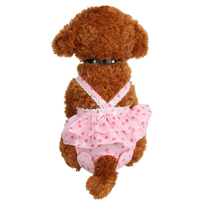 Hond Riem Fysiologische Broek Panty Menstruatie Broek Voor Vrouwelijke Teddy Ondergoed Voor Meisjes Hond Kat Huisdier Product: Roze / M