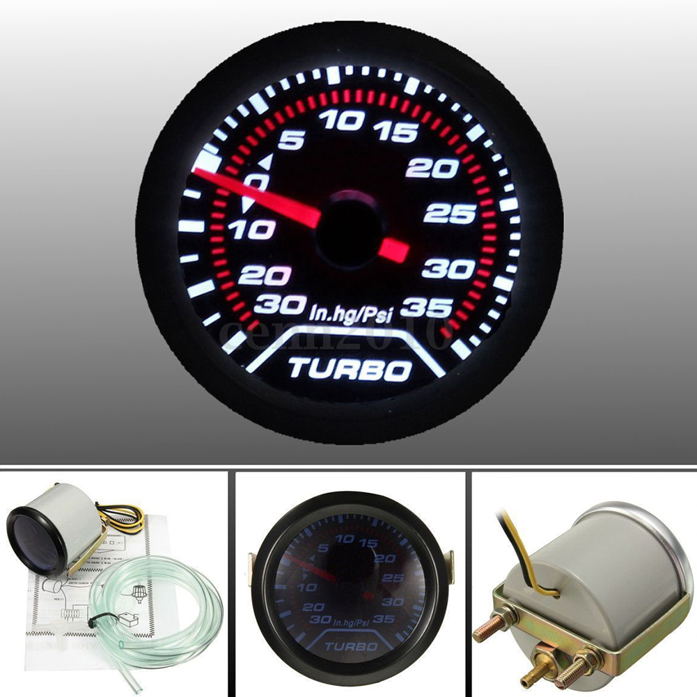Compteur Température Eau Voiture 52mm - Capteur 40-120°C, LED Bleue - 12V DC - Pour Auto, Truck, Tracteur