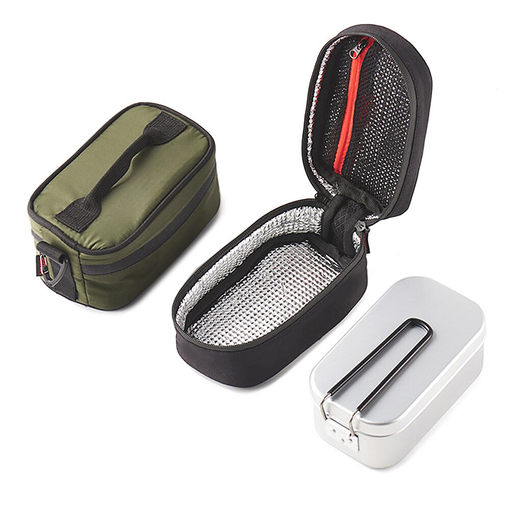 Torba termiczna na zewnątrz izolowana torba na obiad Lunchbox termiczne pudełko na obiad przenośne jedzenie pojemniki na piknik kemping sprzęt turystyczny