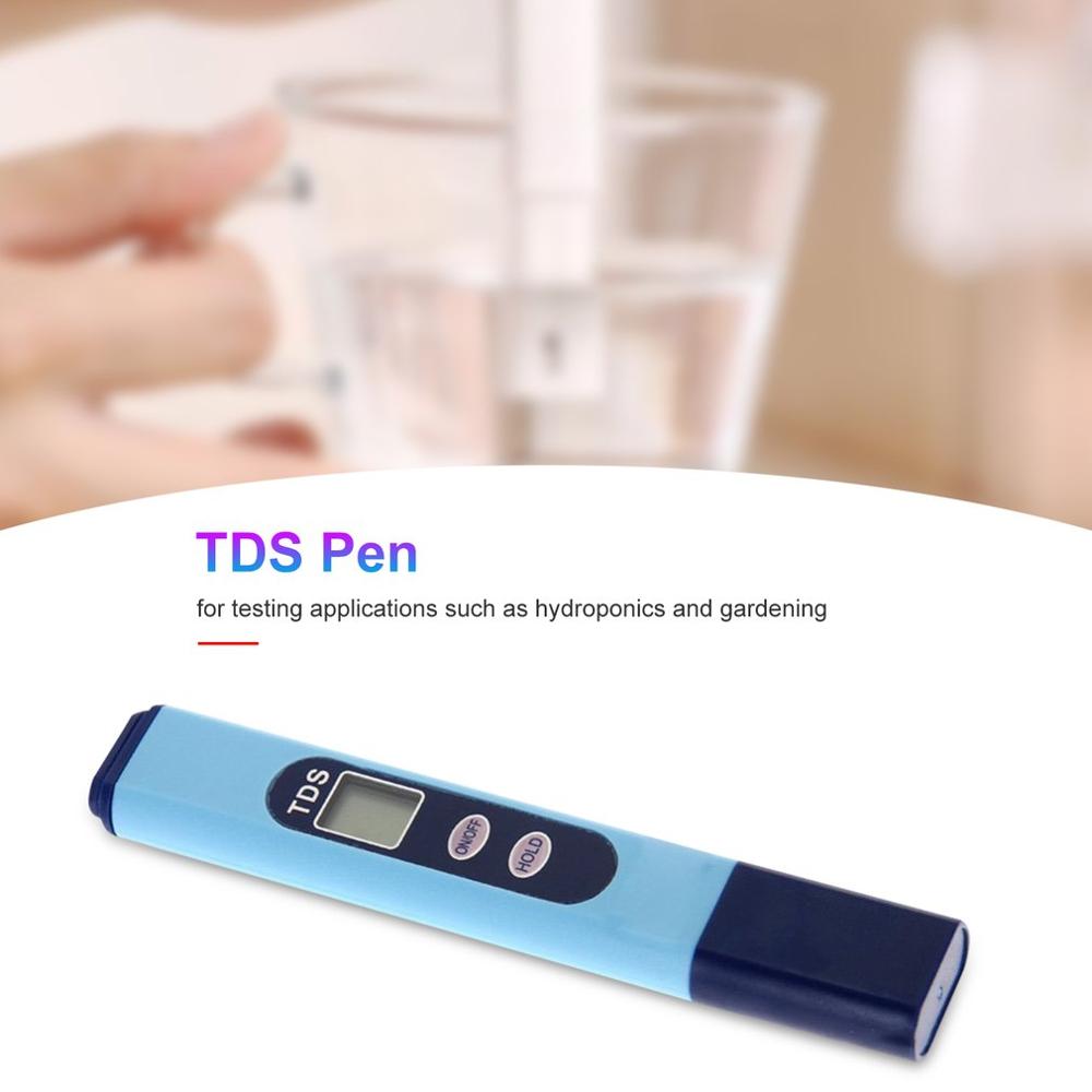 Digital TDS Pen Water Tester Titanium Alloy TDS Tester Meter With Auto Temperature Compensation TDS Test Pen Household