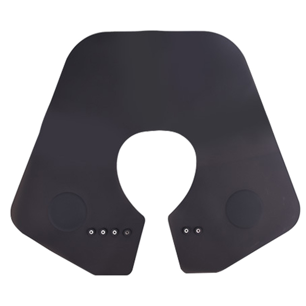 Med magnet spenne fargetilbehør cape wrap krage skjold salong hals frisør silikon hår styling verktøy hårklipp