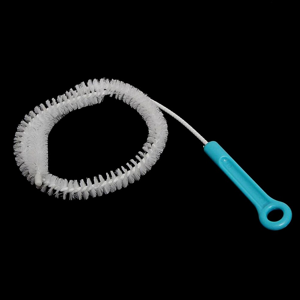 Sewer Cleaning Brush Freely Bendable Pipe Brush Sewer Drain Brush Bathroom Cleaner Hair Dredger Dredging Kitchen Pool Sink L6H7