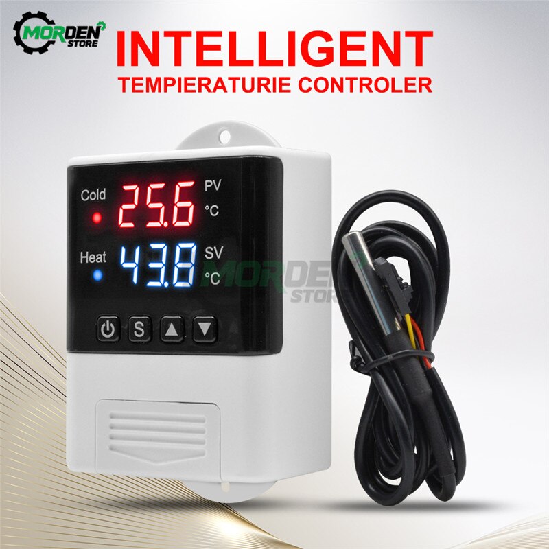 Termostato Digital AC 110V 220V, regulador de temperatura, interruptor de calefacción de refrigeración con función WIFI DTC1110 DTC1200: DTC2210 No WIFI