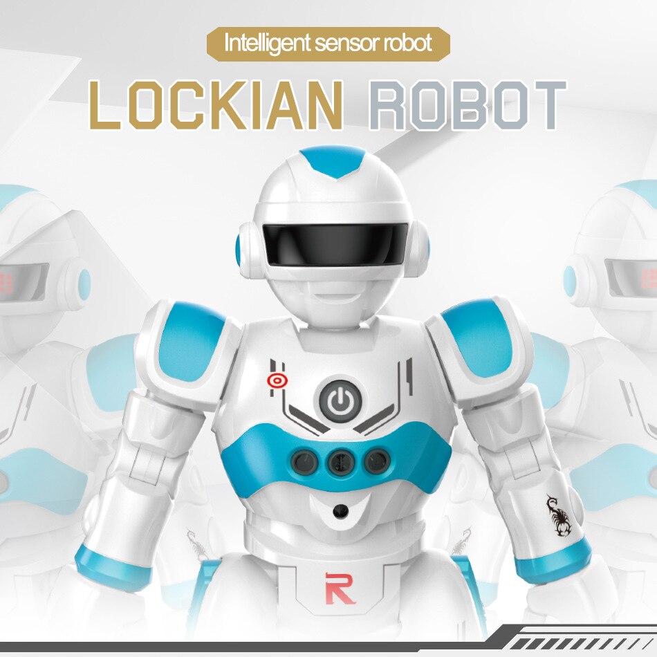 Remote Control Robot USB Charging Multifunctional Gesture Sensing Robot Can Sing and Dance Children&#39;s Toys Children