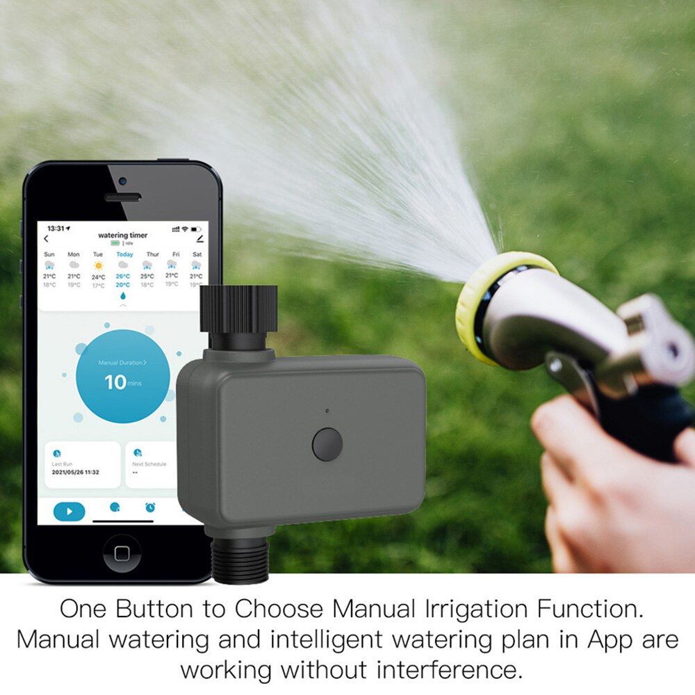Smart Garden Watering Timer Wifi Automatic Drip Irrigation Controller Smart Water Valve Garden Automatic Watering System