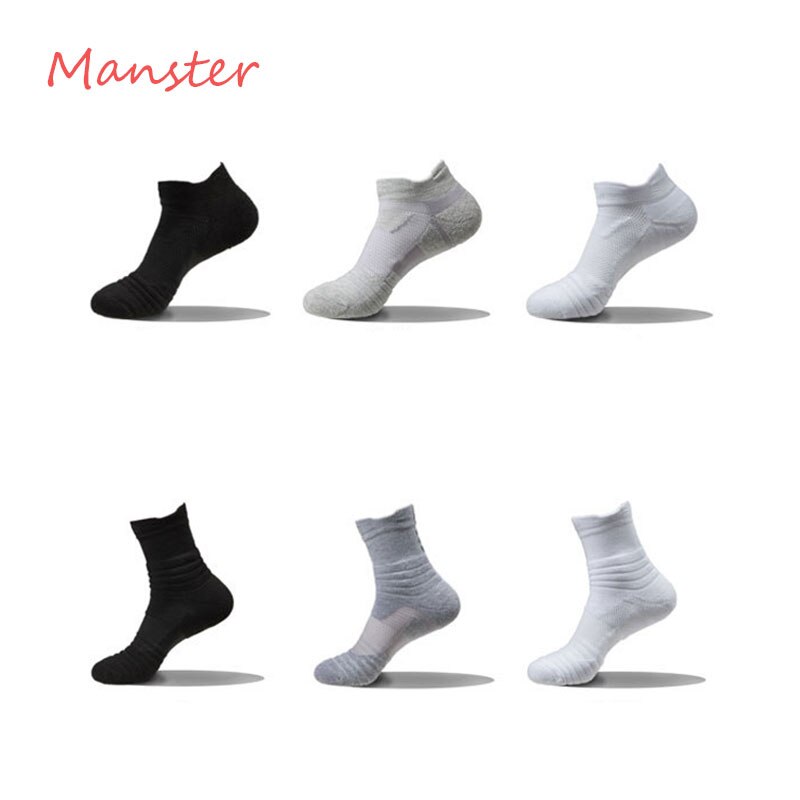 Men Socks Autumn Winter Male Thermal Compression In Tube Cotton Socks Kobe James Curry Durant Socks Casual Thick Sock
