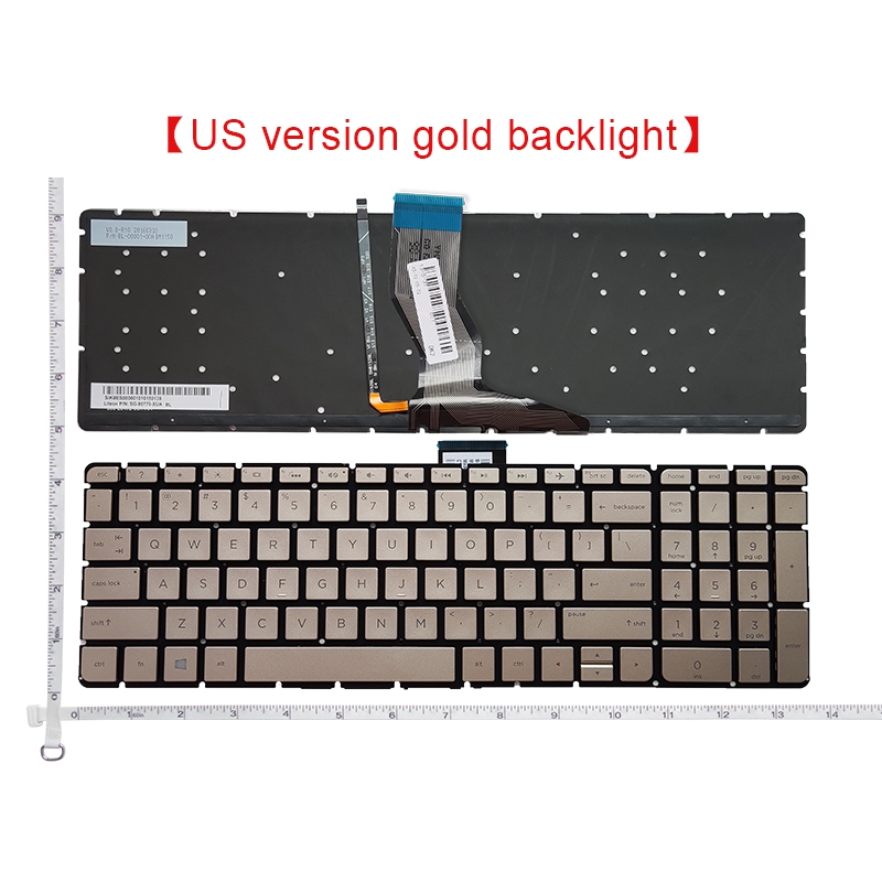 English US Backlight Laptop Keyboard For HP Pavilion 15-BC 17-W M6-W TPN-Q159 TPN-C122 TPN-Q172 15-AB295TX 15-AB297TX 15-AU