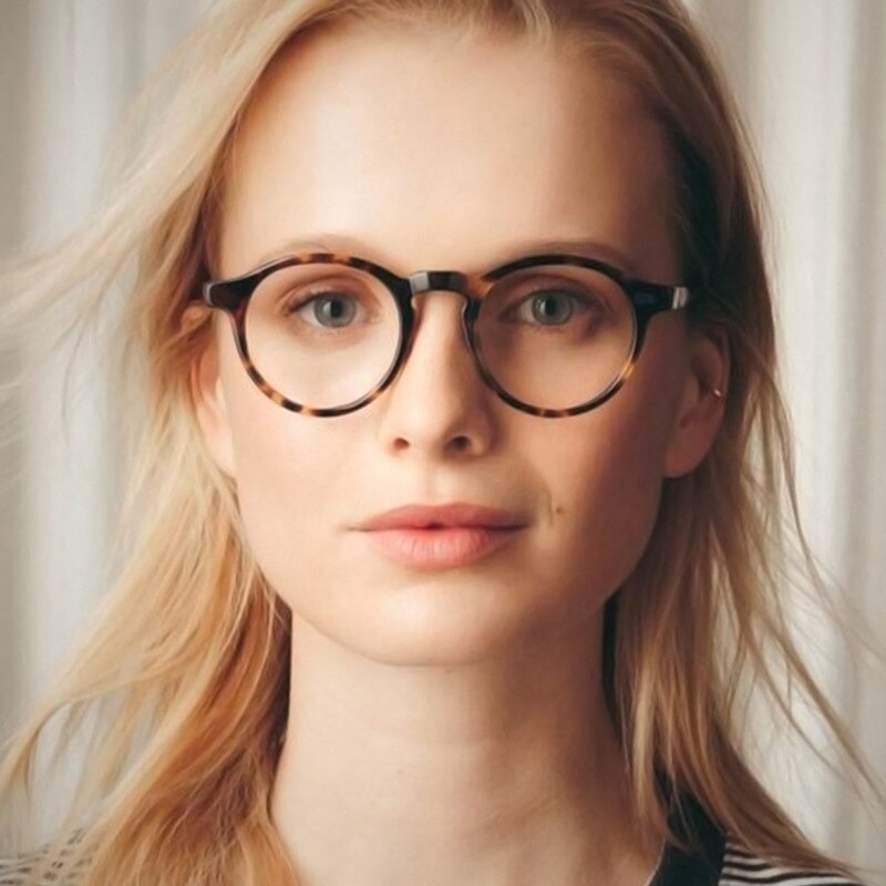 Kleine Ronde Frame Glazen Voor Vrouwen Vrouwelijke Blauw Licht Blokkeren Brillen Computer Bril Optische Brillen Gafas BJ5212