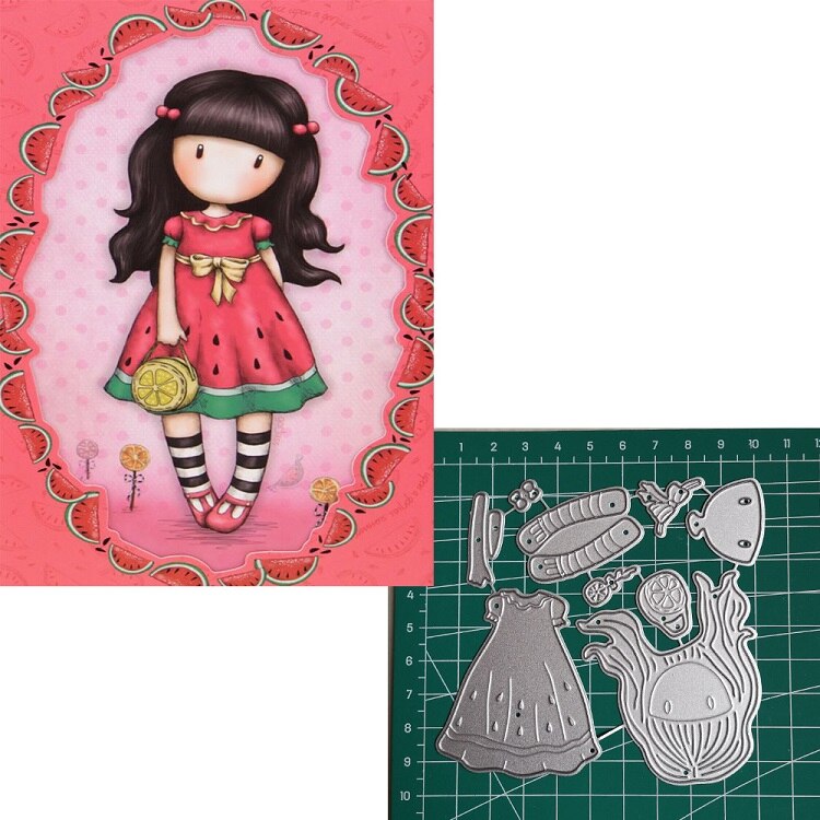 76 Clown mädchen schablonen für diy scrapbooking sterben neuheiten metall schneiden stirbt für karte, der rahmen stirbt: 63