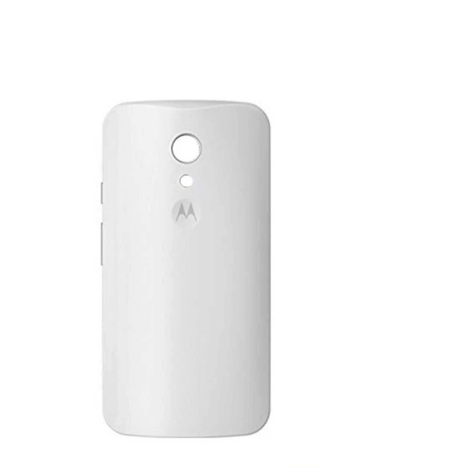 Zurück abdeckung Motorola Moto G2 XT1068 Weiß Original verwendet