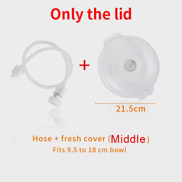 Beste Elektrische Vacuüm Sealer Machine Automatische Voedsel Vacuüm Met 10Pcs Voedsel Saver Zakken Huishoudelijke Verpakking Machine: BX108 Hose-21.5cm