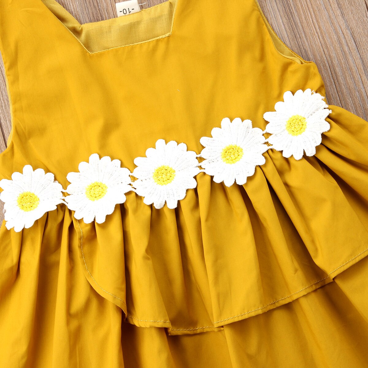 Pudcoco Kids Baby Meisjes Mouwloze Jurk Bloemen Tulle Party Trouwjurk