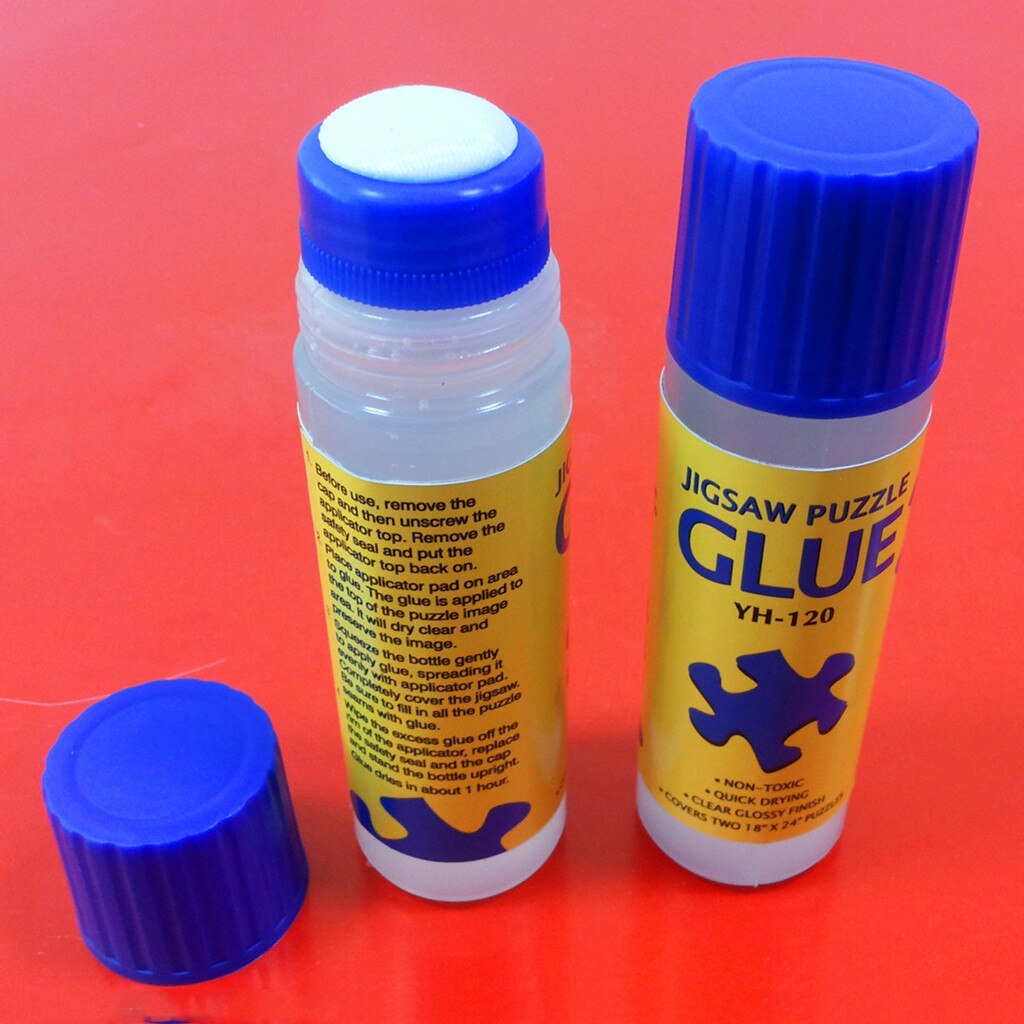 120ml no tóxico ecológico pegamento rompecabezas Conserver auto aplicar secado rápido para Diy pegar papel líquido Gel transparente