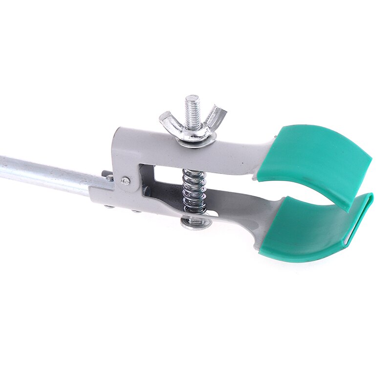 Three Prong Extension Clamp Flask Clamp Lab Clamp Zinc Alloy 25cm Rod Diameter: Approx 8mm