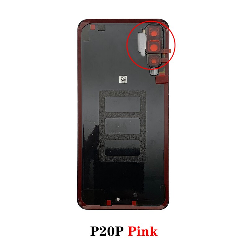 100% Originele Huawei P20pro Batterij Cover Voor P20 Pro Vervang De Batterij Cover Met Camera Cover P20 Pro: P20Pro Pink