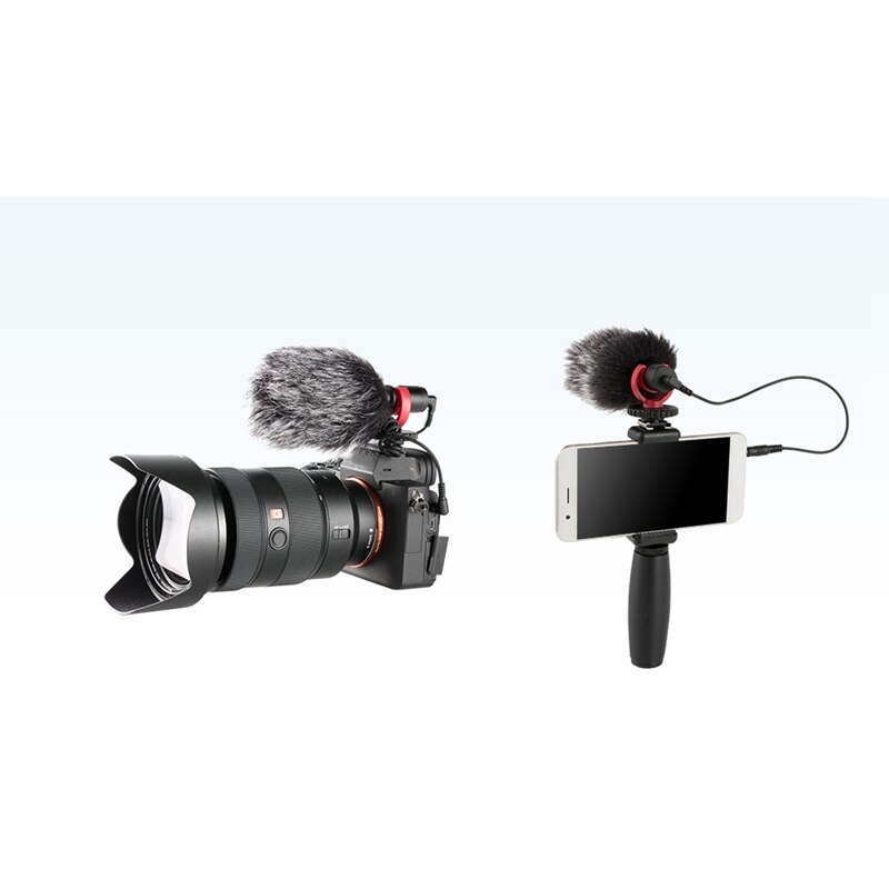 M2 Microphone SLR Camera Interview Microphone Phone Live Recording Universal Condenser Microphone