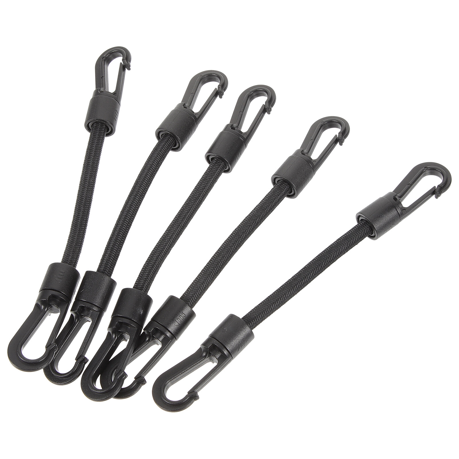 5 Pcs Strapping Small Hook Rope Mini Bungee Cords Elastic Band Portable Outdoor Supply Camping Pom Mini Accessories