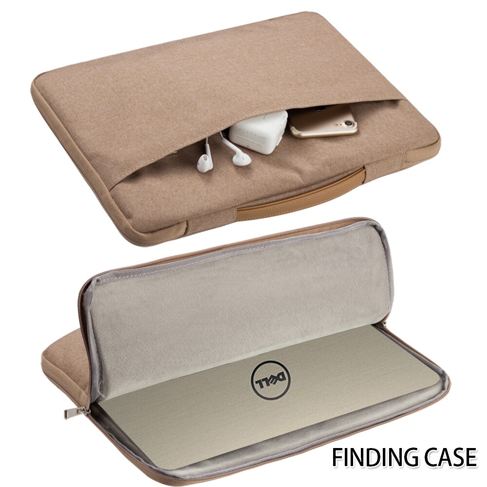 Krasbestendige laptoptas, hoes, handtas, notebooktas voor dell precision 15/ precision 5510/ 5530 laptoptas: Goud / Precisie 5530