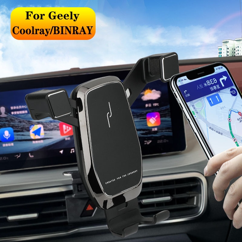 Auto Telefoon Houder Auto Mount Intelligente Infrarood Voor Air Vent Mount Voor Geely Binyue Binrui Smart Charger Draadloze