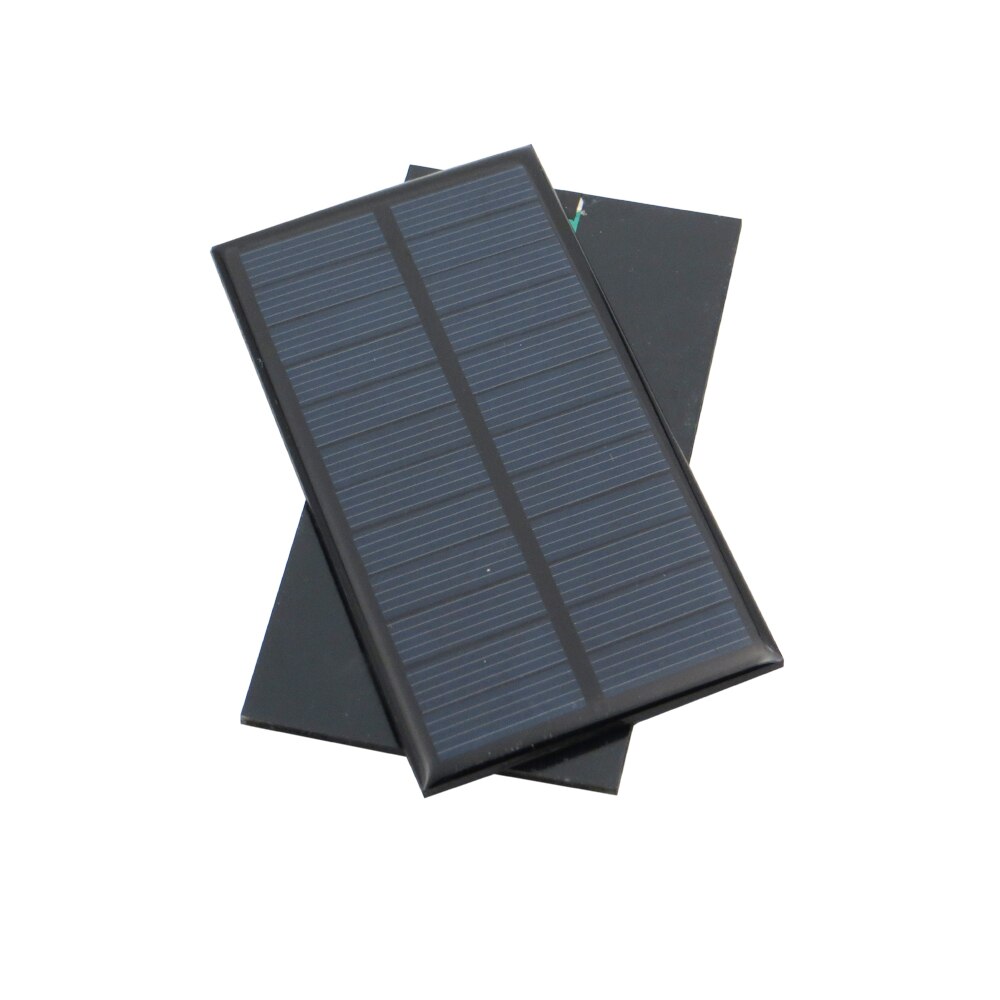 2 stuks x Zonnepaneel 6V 1.1W 180mA Mobiele DIY Battery Charger Mini Zonnepaneel China Module Solar systeem Cellen voor Mobiele Lader Speelgoed