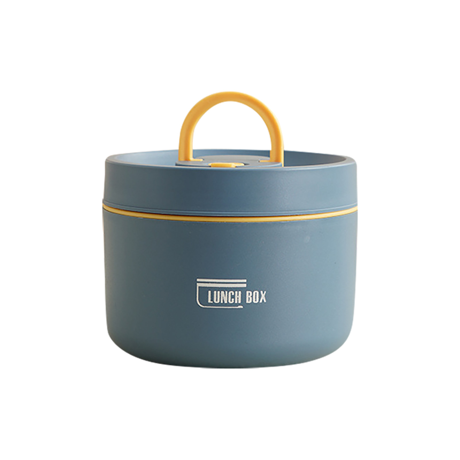 Thermische Lunchbox Bento Box Draagbare Geïsoleerde Lunchcontainer Stapelbare Lekvrije Roestvrijstalen Voedselcontainer: Black
