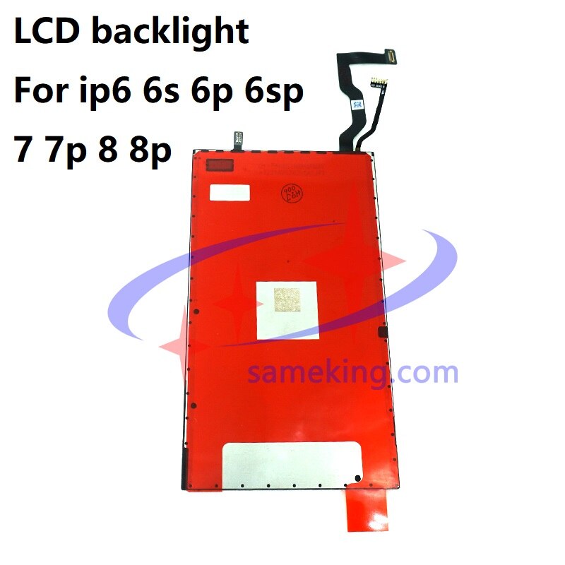 Original brand backlight for iphone 7/7p/8/8p 3D touch lcd backlight film with red film
