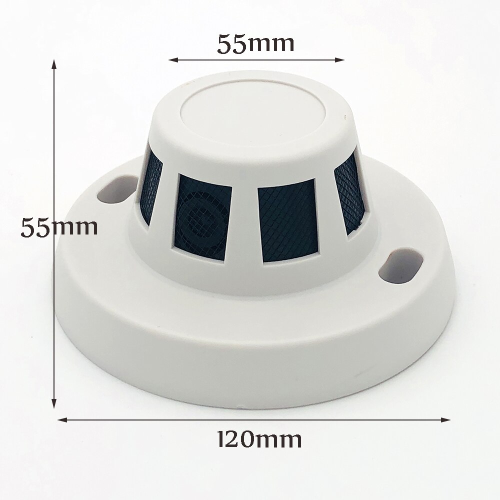 Mini Camera AHD 2MP Smoke Detector Shape Camera HD CCTV Analog-High-Definition 1080P AHD Video Recording Cameras